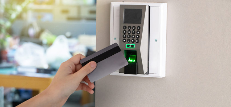 key card entry system Woodland